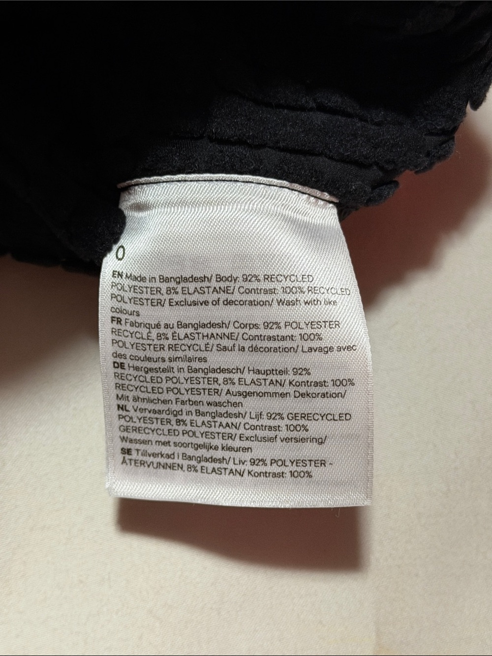 Lululemon Water-Repellent Grid Fleece Hiking Jacket Black size 0 - Picture 10 of 14